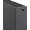 Mexen Line CVL33 lapos radiátor 400 x 1100 mm, alsó csatlakozás, 1740 W, antracitszürke - W633L-040-110-66