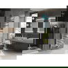 Mexen Helios fürdőszobai radiátor 1800 x 500 mm, 667 W, króm - W103-1800-500-00-01
