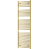 Mexen Helios 1800 x 600 mm-es fürdőszobai radiátor, 782 W, arany - W103-1800-600-00-50