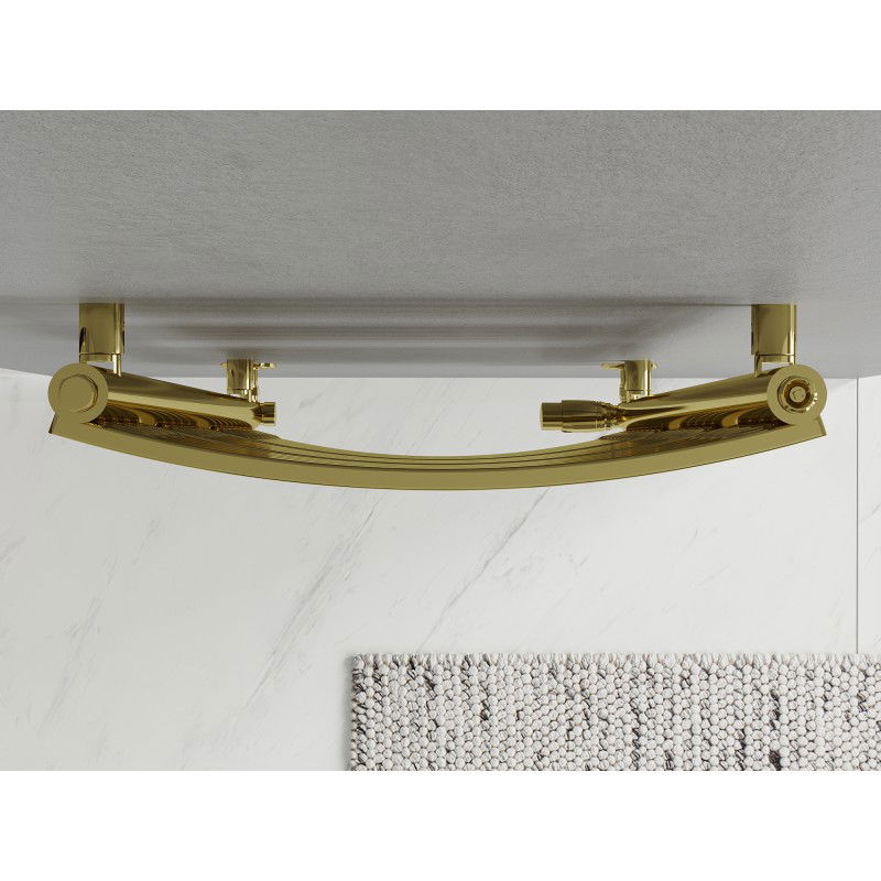 Mexen Bachus fürdőszobai radiátor 1600 x 500 mm, 679 W, arany - W109-1600-500-00-50