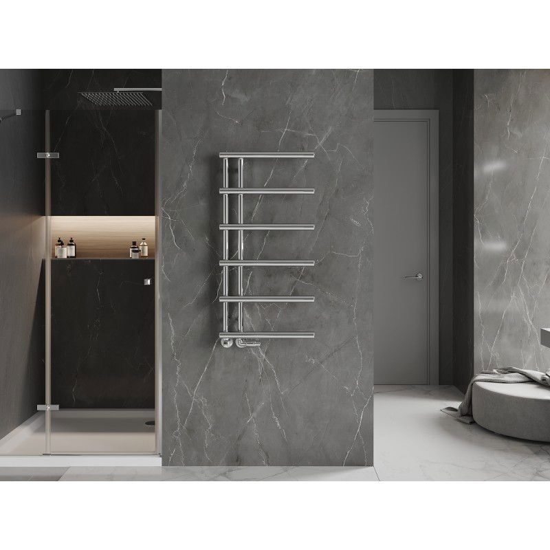 Mexen Jukon radiator decorativ pentru baie 988 x 500 mm, 246 W, crom - W116-0988-500-00-01