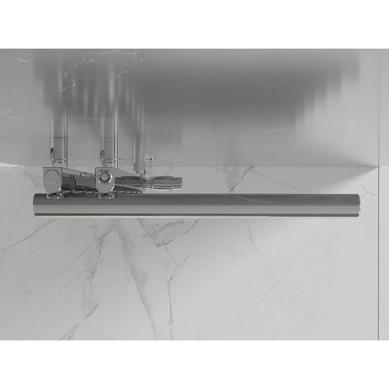 Mexen Jukon dekoratív fürdőszobai radiátor 988 x 500 mm, 246 W, króm - W116-0988-500-00-01