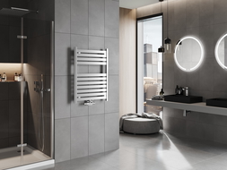 Mexen Uran radiator de baie 800 x 600 mm, 336 W, crom - W105-0800-600-00-01