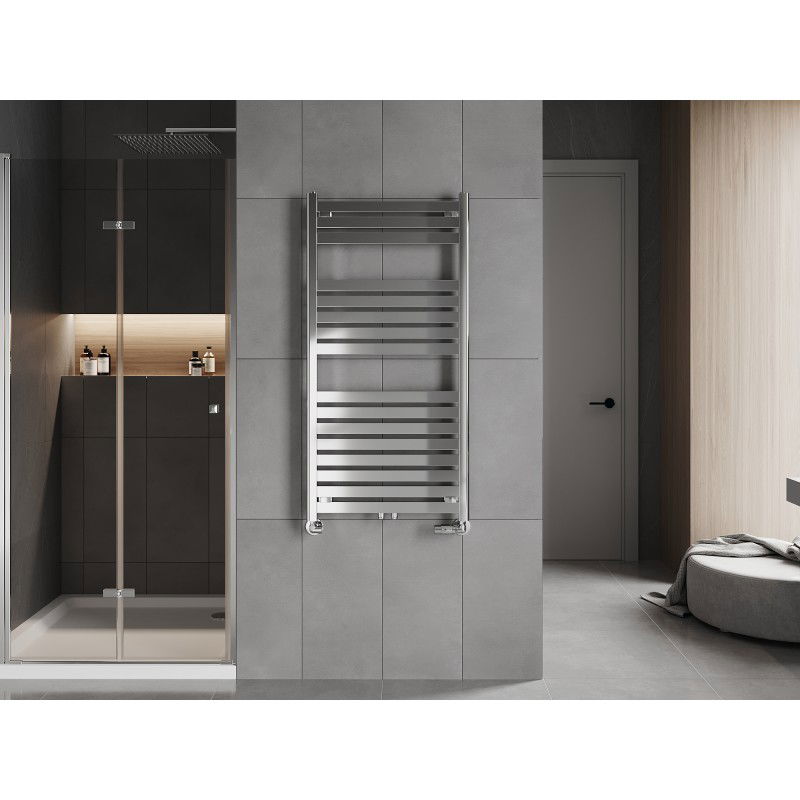 Mexen Uran fürdőszobai radiátor 1200 x 600 mm, 492 W, króm - W105-1200-600-00-01