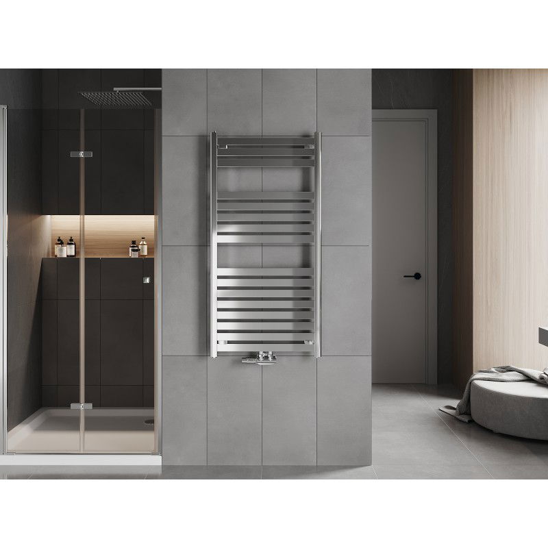 Mexen Uran fürdőszobai radiátor 1200 x 600 mm, 492 W, króm - W105-1200-600-00-01