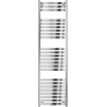 Mexen Uran fürdőszobai radiátor 1800 x 500 mm, 633 W, króm - W105-1800-500-00-01