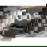 Mexen Uran fürdőszobai radiátor 1800 x 500 mm, 801 W, antracit - W105-1800-500-00-66
