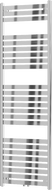 Mexen Uran fürdőszobai radiátor 1800 x 600 mm, 738 W, króm - W105-1800-600-00-01