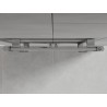Mexen Uran fürdőszobai radiátor 1800 x 600 mm, 738 W, króm - W105-1800-600-00-01