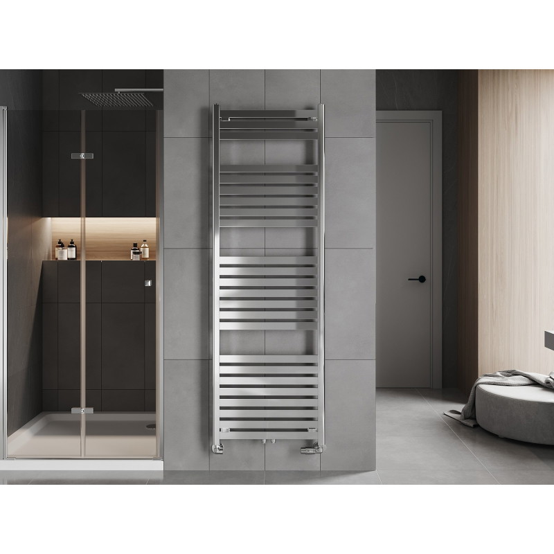 Mexen Uran fürdőszobai radiátor 1800 x 600 mm, 738 W, króm - W105-1800-600-00-01