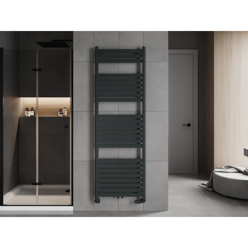 Mexen Uran fürdőszobai radiátor 1800 x 600 mm, 934 W, antracit - W105-1800-600-00-66