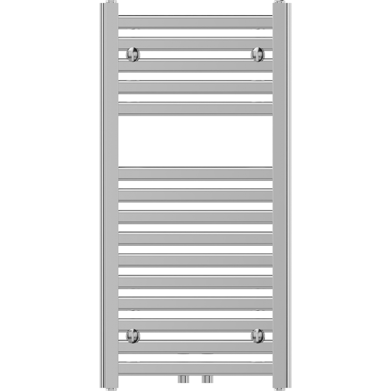 Mexen Hades calorifer baie 800 x 400 mm, 253 W, crom - W104-0800-400-00-01
