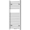 Mexen Hades fürdőszobai radiátor 800 x 400 mm, 253 W, króm - W104-0800-400-00-01