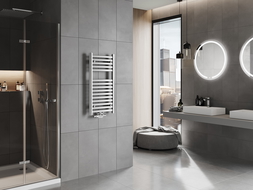 Mexen Hades calorifer baie 800 x 400 mm, 253 W, crom - W104-0800-400-00-01