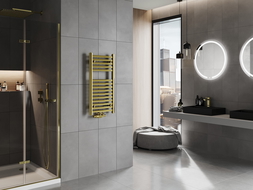 Mexen Hades radiator baie 800 x 400 mm, 253 W, auriu - W104-0800-400-00-50