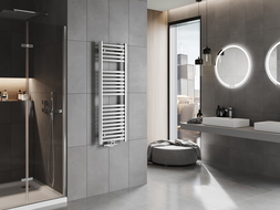 Mexen Hades radiator baie 1200 x 400 mm, 373 W, crom - W104-1200-400-00-01