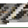Mexen Hades fürdőszobai radiátor 1200 x 400 mm, 373 W, arany - W104-1200-400-00-50