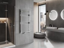 Mexen Hades radiator baie 1200 x 600 mm, 527 W, crom - W104-1200-600-00-01