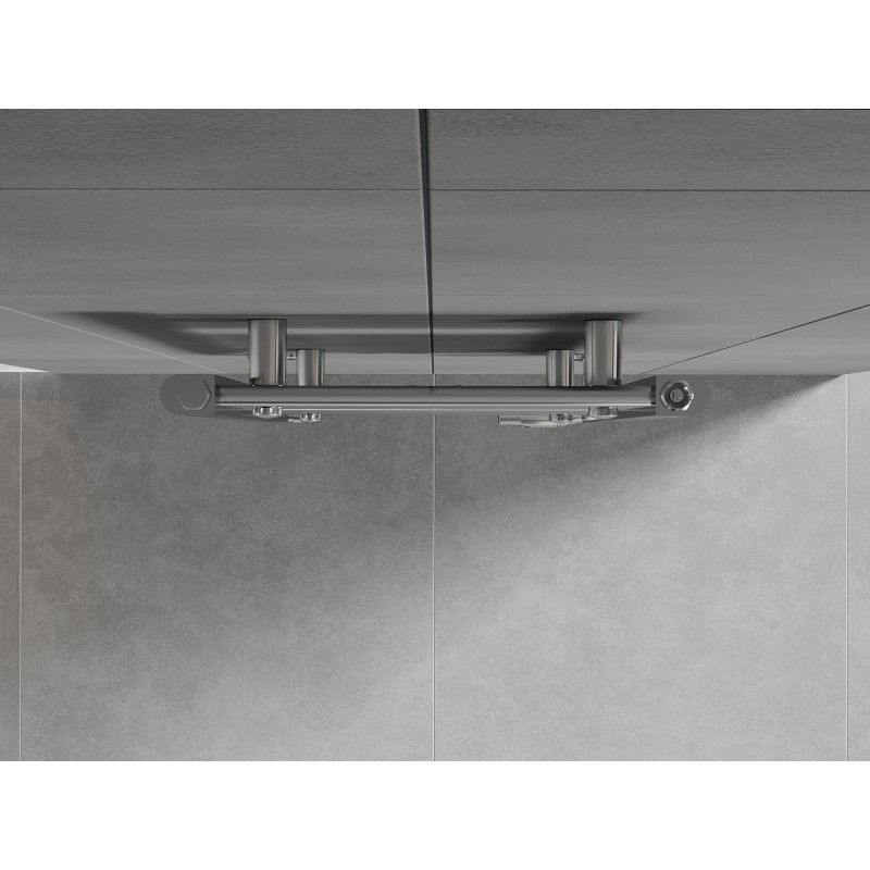 Mexen Hades calorifer baie 1500 x 400 mm, 461 W, crom - W104-1500-400-00-01