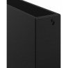 Mexen Flat CF33 panel radiátor 900 x 800 mm, oldali csatlakozás, 2401 W, fekete - W433F-090-080-70