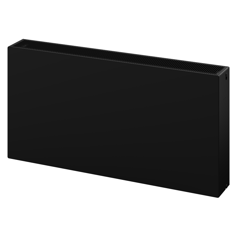 Mexen Flat CF33 panel radiátor 900 x 800 mm, oldali csatlakozás, 2401 W, fekete - W433F-090-080-70