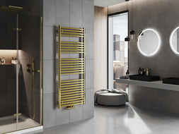 Mexen Hades radiator baie 1500 x 600 mm, 649 W, auriu - W104-1500-600-00-50