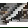 Mexen Hades fürdőszobai radiátor 1500 x 600 mm, 812 W, antracit - W104-1500-600-00-66