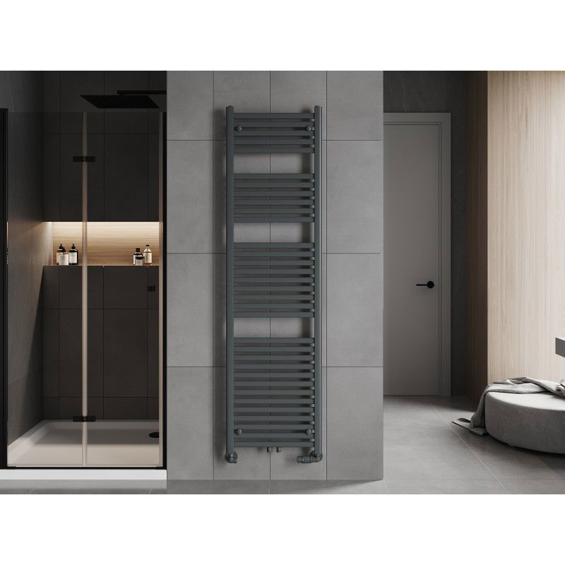 Mexen Hades fürdőszobai radiátor 1800 x 500 mm, 854 W, antracit - W104-1800-500-00-66