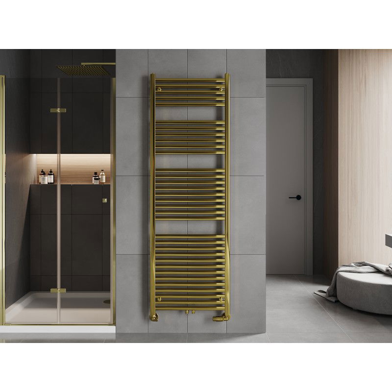 Mexen Hades fürdőszobai radiátor 1800 x 600 mm, 790 W, arany - W104-1800-600-00-50