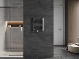 Mexen Mars calorifer de baie 500 x 400 mm, 141 W, crom - W110-0500-400-00-01