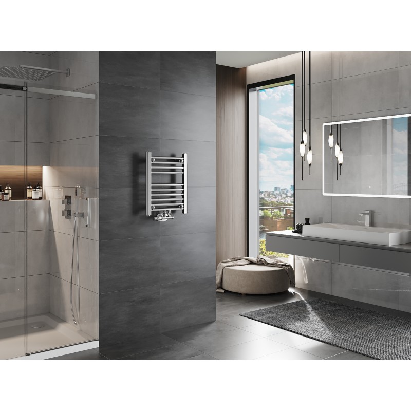 Mexen Mars radiator baie 500 x 400 mm, 141 W, crom - W110-0500-400-00-01