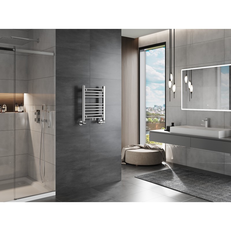 Mexen Mars radiator baie 500 x 400 mm, 141 W, crom - W110-0500-400-00-01