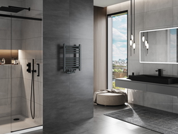 Mexen Mars radiator băi 500 x 400 mm, 178 W, antracit - W110-0500-400-00-66