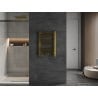 Mexen Mars grătar de baie 700 x 500 mm, 224 W, auriu - W110-0700-500-00-50