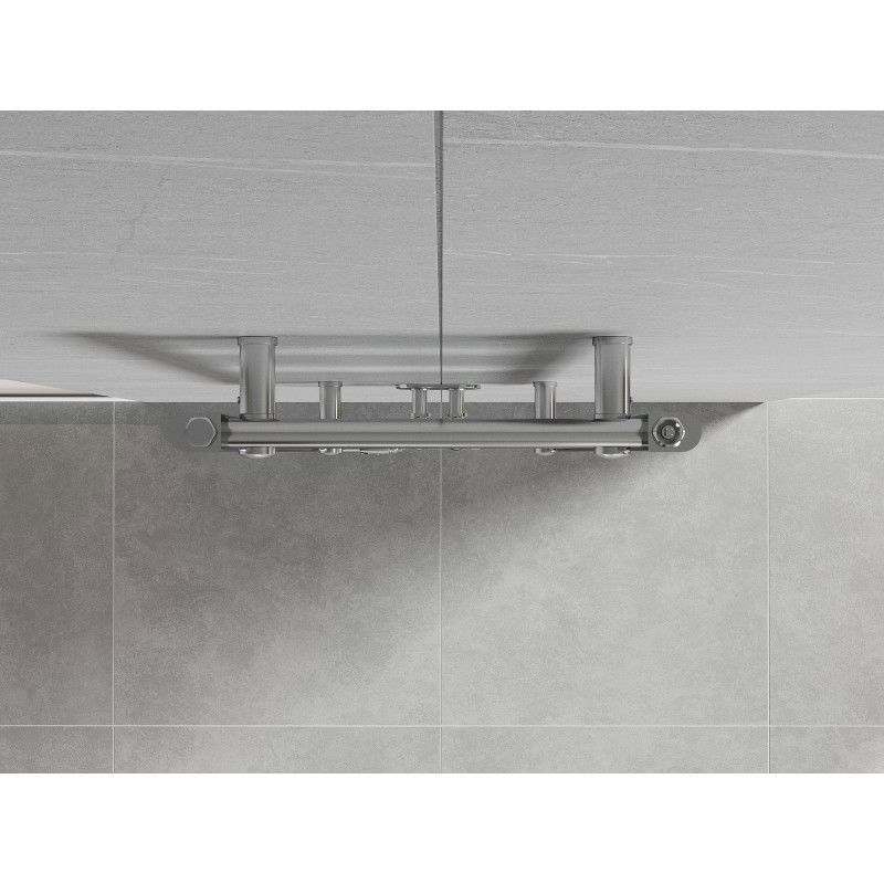 Mexen Mars fürdőszobai radiátor 900 x 400 mm, 244 W, króm - W110-0900-400-00-01