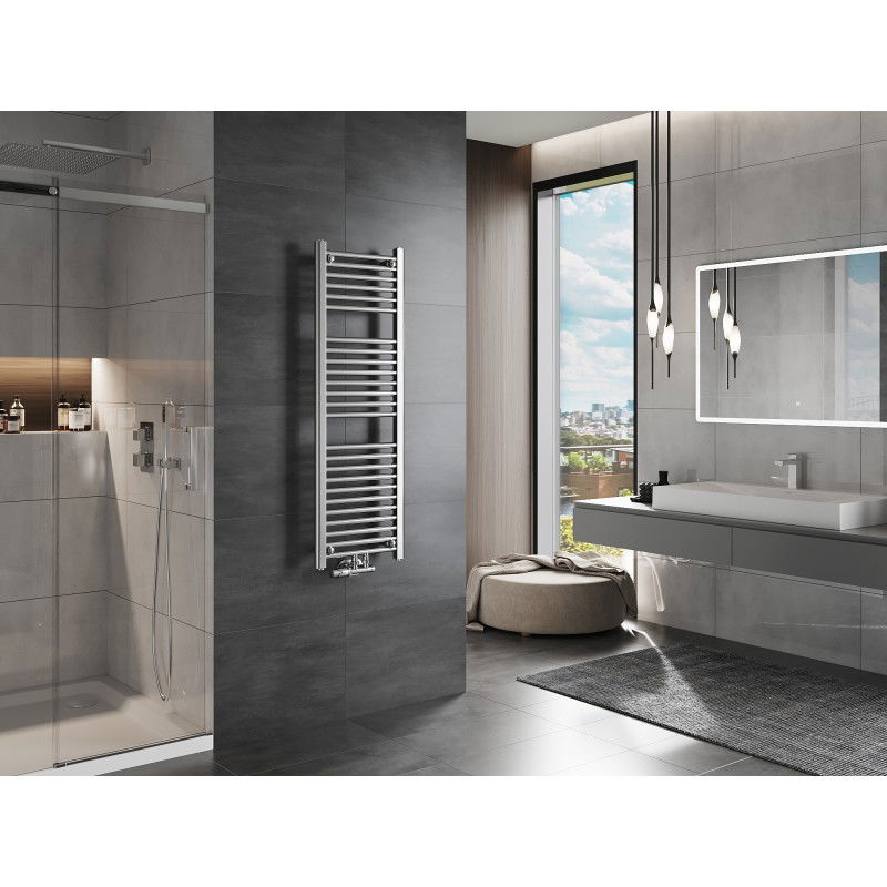 Mexen Mars radiator baie 1200 x 400 mm, 346 W, crom - W110-1200-400-00-01