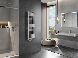 Mexen Mars radiator pentru baie 1200 x 400 mm, 346 W, crom - W110-1200-400-00-01