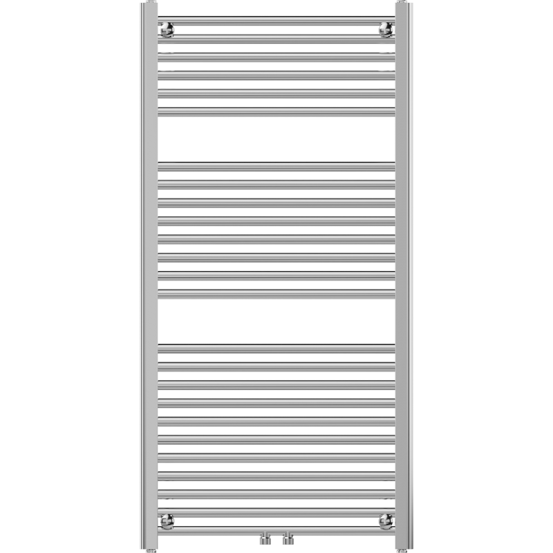 Mexen Mars fürdőszobai radiátor 1200 x 600 mm, 487 W, króm - W110-1200-600-00-01