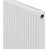 Mexen CC11 fali hősugárzó 600 x 1200 mm, alsó középső csatlakozás, 1120 W, fehér - W6C11-060-120-00