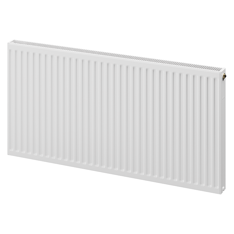 Mexen CC21 lapradiátor 300 x 800 mm, alsó középső csatlakozás, 589 W, fehér - W6C21-030-080-00