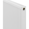 Mexen CC21 lapradiátor 300 x 1500 mm, alsó közép kapcsolás, 1104 W, fehér - W6C21-030-150-00