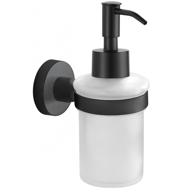 Mexen Tiber dozator de săpun, negru - 7050540-70