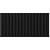 Mexen CV21 radiator de perete 500 x 2200 mm, conexiune inferioară, 2437 W, negru - W621-050-220-70