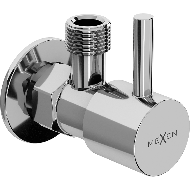 Mexen R1 robinet unghiular pentru baterie 1/2"x3/8", crom - 79970-00