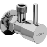 Mexen R1 robinet unghiular pentru baterie 1/2"x3/8", crom - 79970-00