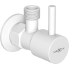 Mexen R1 robinet de colț pentru baterie 1/2"x3/8", alb - 79970-20
