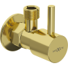 Mexen R1 ventil unghiular pentru baterie 1/2"x3/8", auriu - 79970-50