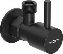 Mexen R1 ventil de colț pentru baterie 1/2"x3/8", negru - 79970-70