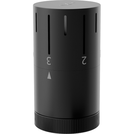 Mexen Uni-Term termosztatikus radiátorszelep, fekete - W908-005-70