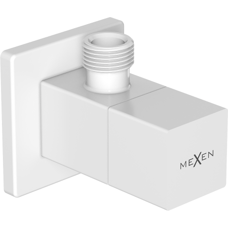 Mexen S szögletes szelep csaptelephez 1/2"x3/8", fehér - 79971-20